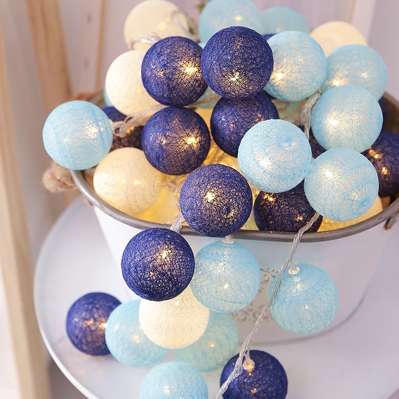 Dây đèn 20 LED hình quả bóng tròn xinh đẹp dành cho trang trí