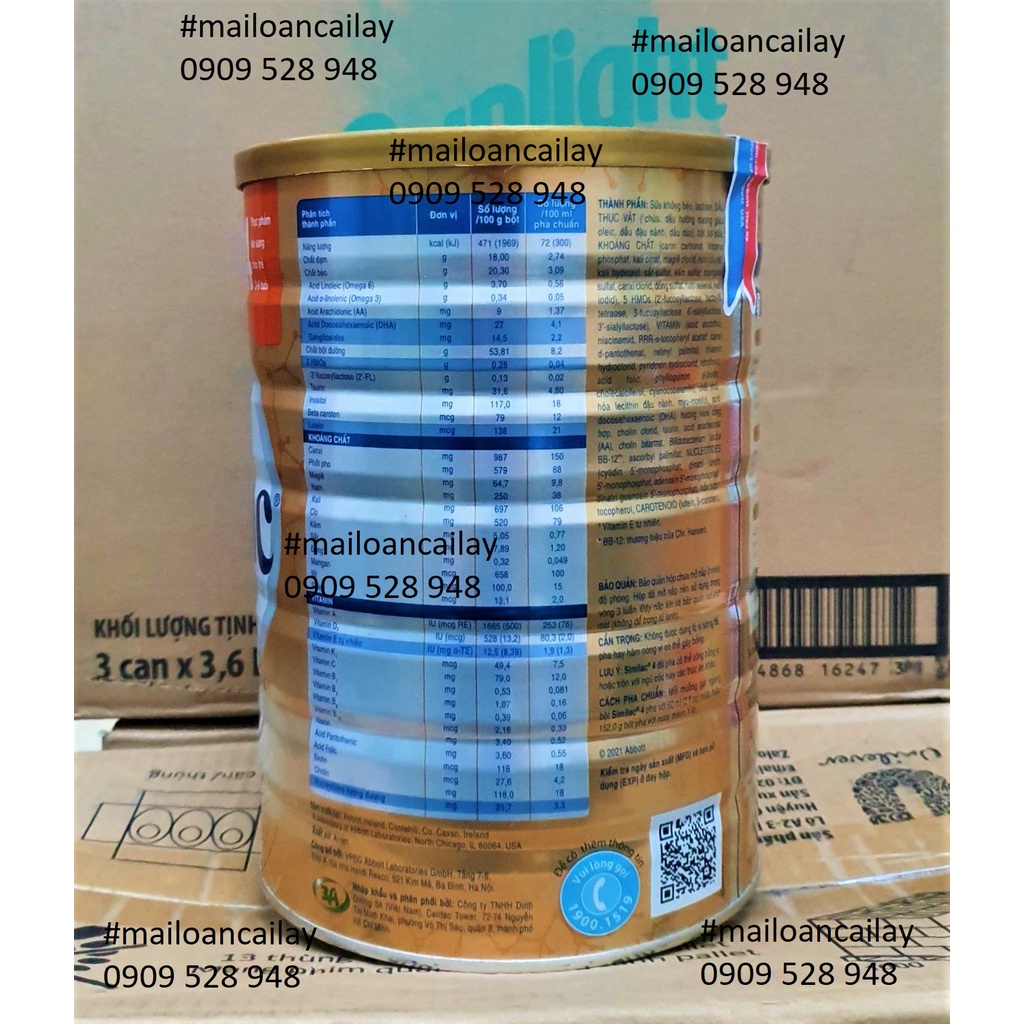 Sữa Bột Similac 4 HMO 1.7kg