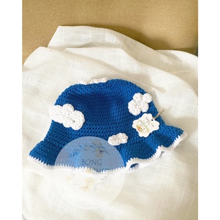 Mũ len bèo [crochet] xinh cho bé 🧵🍓 [Korea]