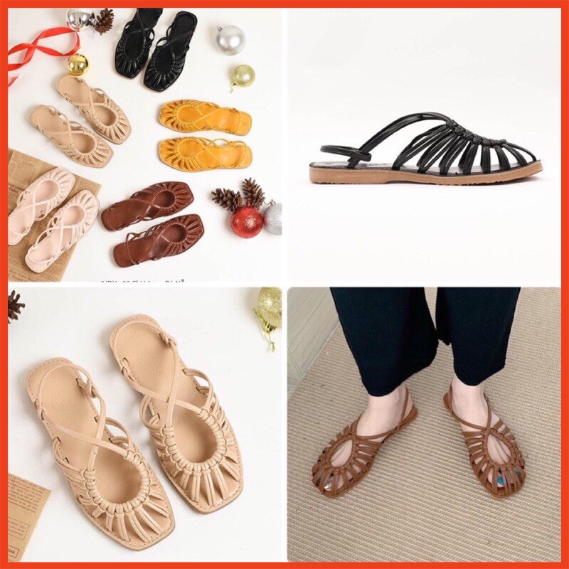 GIÀY SANDAL T I G I S H ĐAN RỌ SIÊU XINH HÀNG VNXK ÊM CHÂN