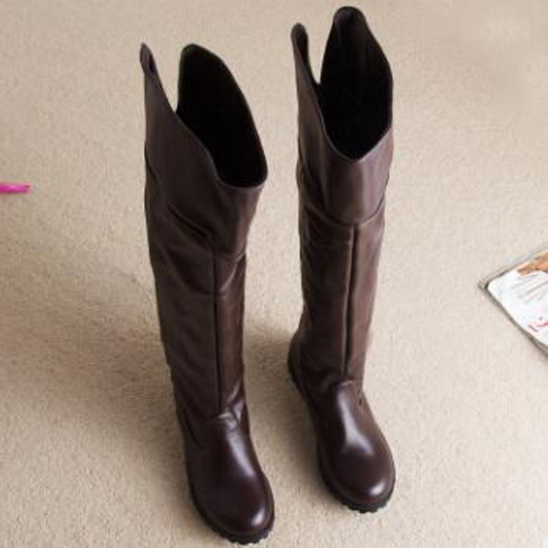 Women Shoes Attack On Titan Character Masquerade Leather Boots