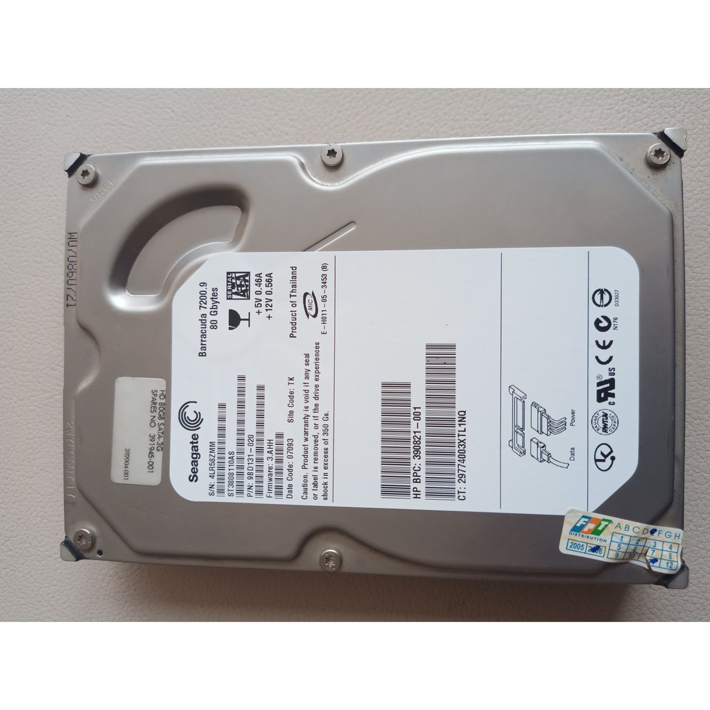 HDD PC 80GB