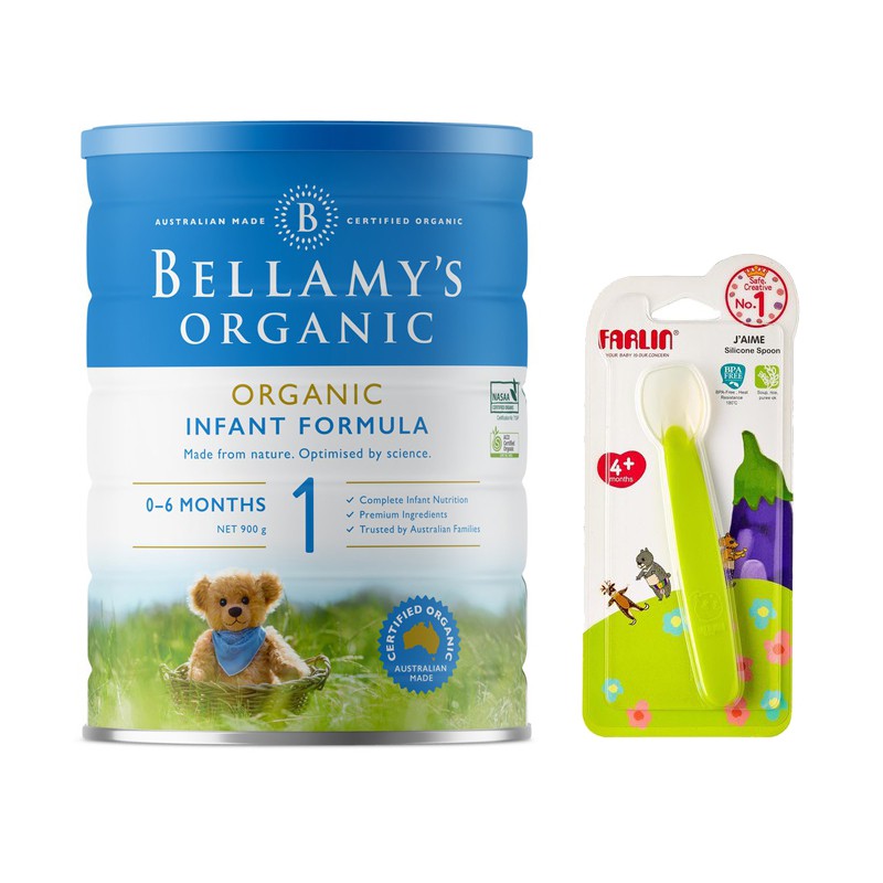 Sữa Bellamy Organic đủ số 1 2 3 4 900g cho bé từ 0-12m chính hãng