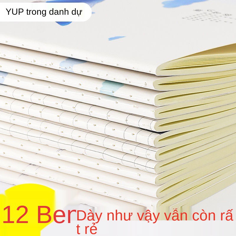 12 bao vở A5 tập ô tô học sinh 16k dòng dễ thương bán buôn hàn quốc giá rẻ