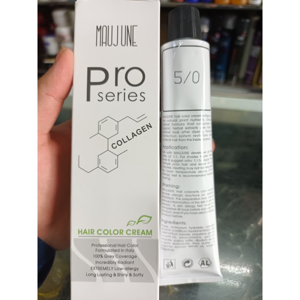 Thuốc Nhuộm Tóc Maujune Pro Series 100ml