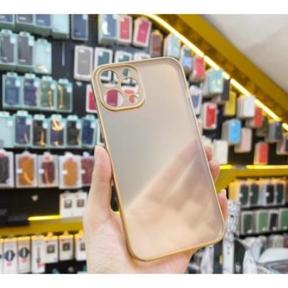 Ốp lưng Sulada nhám dẻo viền xi màu iPhone 13 Mini, 13, 13 Pro, 13 Pro Max chống Vân tay bảo vệ camera xanh Serria