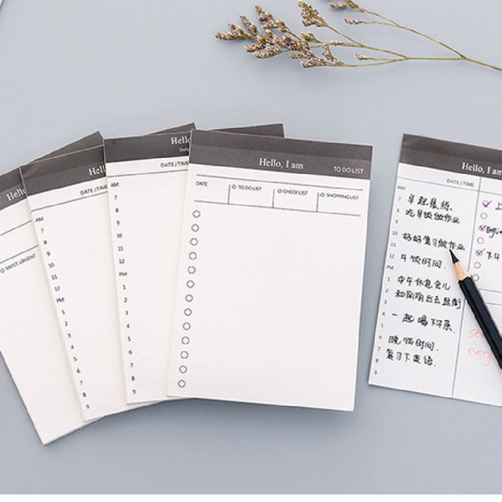 Sổ ghi chú lên kế hoạch hàng ngày tiện lợi