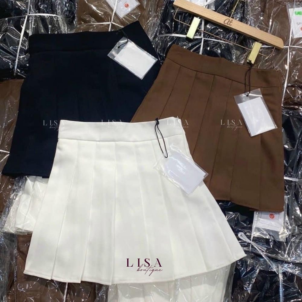Chân váy xếp ly tennis LISA dáng chữ A xòe, có lót trong, chất dày dặn, xòe rủ tự nhiên FREESHIP TẶNG QUÀ 0Đ V01 | BigBuy360 - bigbuy360.vn