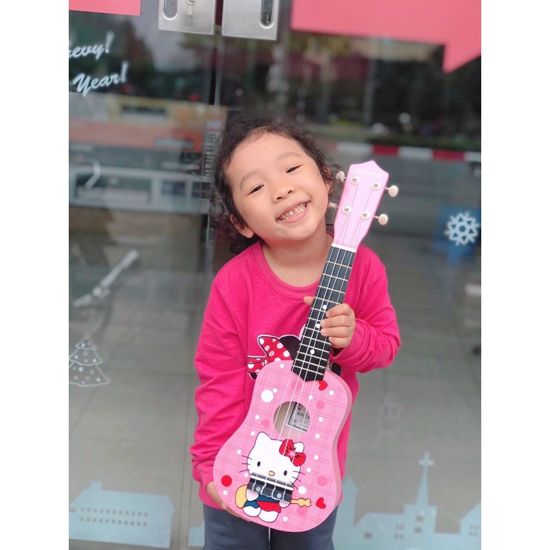 Ukulele giá rẻ] Đàn Ukulele Soprano Andrew hoạt hình