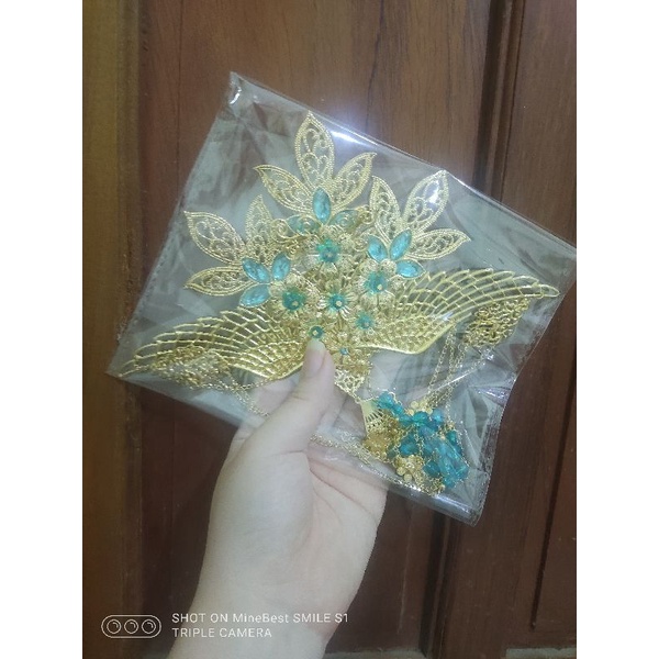 Độc quyền - ĐỦ MÀU kim quan phụng cổ trang hầu đồng cài mấn⁰