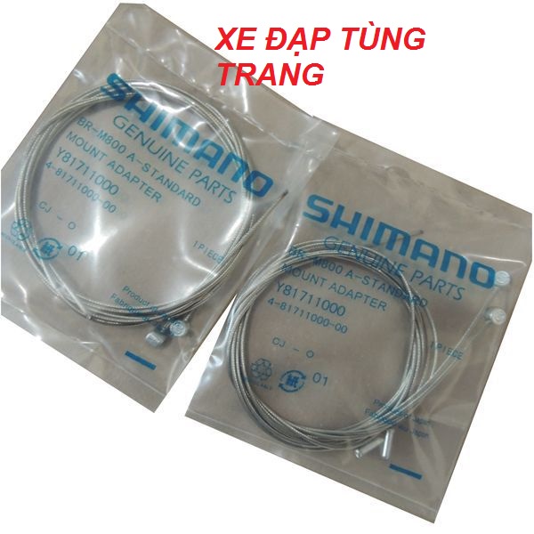 Bộ ruột phanh / dây phanh thép không dỉ SHIMANO JAPAN .