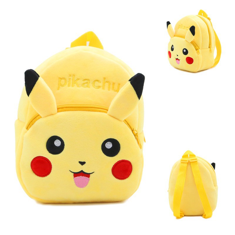 Balo hình Pikachu nhồi bông đáng yêu cho trẻ