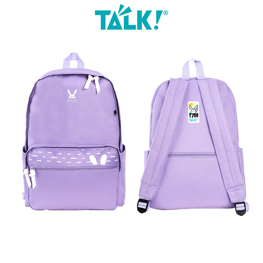 [Mã WABRBAGS giảm 20K đơn 99K] Balo Thỏ Bảy Màu - Will You Carry Me? - Talk!