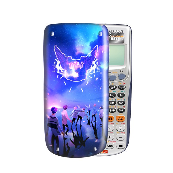 Nắp/ Ốp máy tính Casio/Vinacal Fan BTS 037