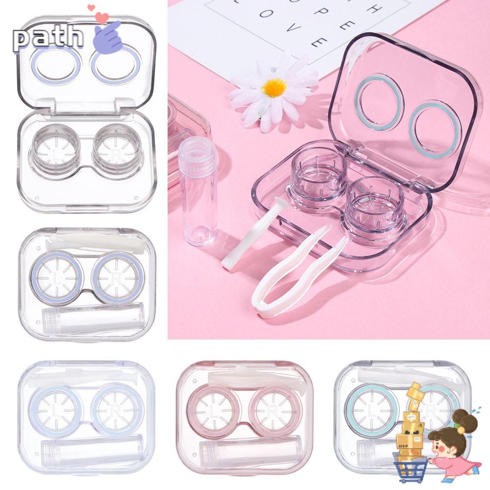 Hộp Đựng Lens Du Lịch Trong Suốt Tiện Dụng