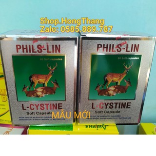 L cystine ( MẪU MỚI), bổ sung dưỡng chất cho tóc, giảm rụng tóc, chống oxy hóa, làm mịn và sáng hộp 60 viên