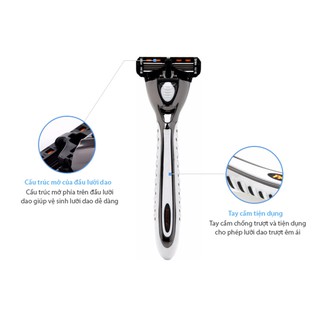 Dao cạo râu DORCO PACE 4 (4 lưỡi)