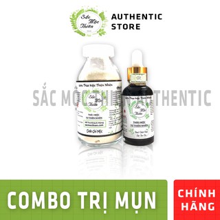 Combo trị mụn sắc mộc thiên - điều trị tận gốc mụn, thâm nám, tàn nhang, sẹo rỗ