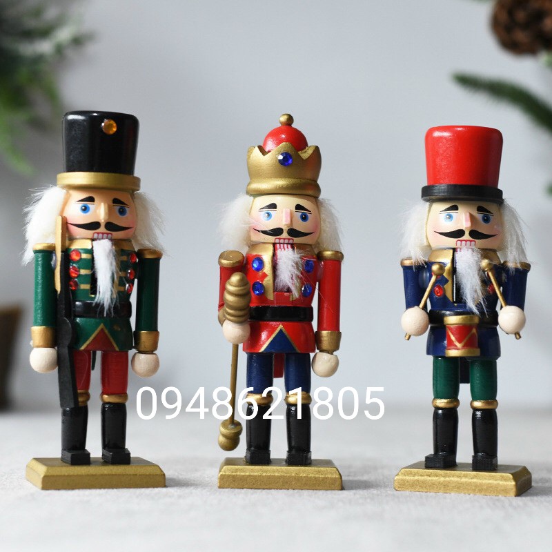 Lính chì các hình trang trí noel cao 38cm