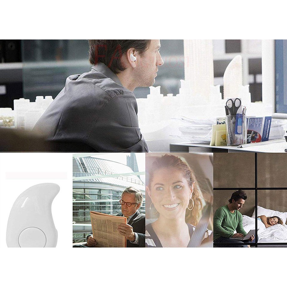 Tai Nghe Nhét Tai bluetooth s530 Không Dây mini Có Micro Cho Tất Cả Các Dòng Điện Thoại Thông Minh