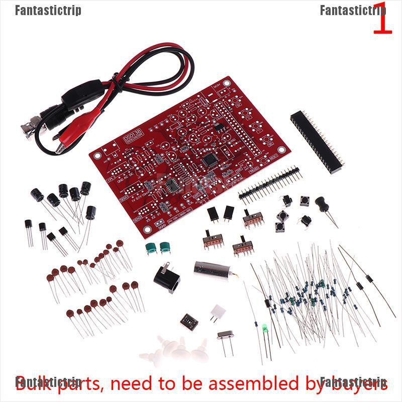 Bộ mạch phát hiện sóng điện tử hàn SMD màn hình TFT 24" DSO138 tự lắp ráp