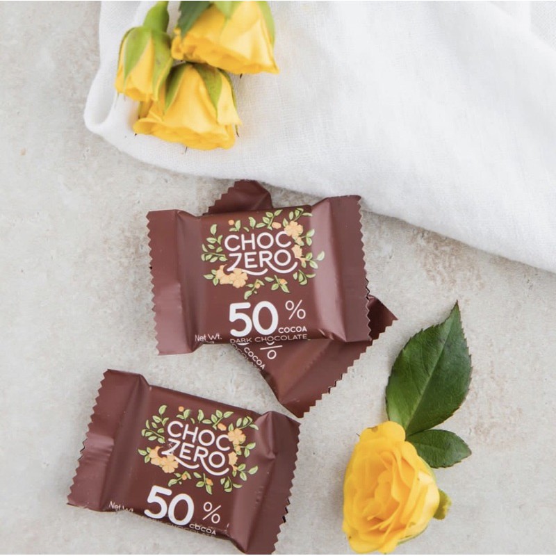 Socola Đen ( Dark Chocolate) không đường ChocZero (keto, eat clean, tiểu đường, ăn kiêng)