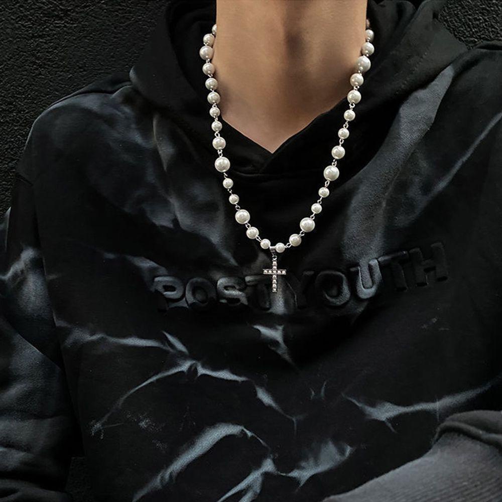 DANILO Vòng cổ Mặt Thánh Giá Đính Đá Sang Trọng