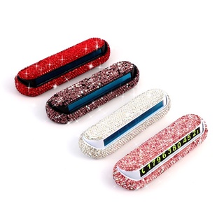 Bảng ghi số điện thoại đô xe ô tô đặt taplo gắn đá cao cấp trang trí taplo