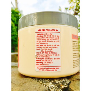 Kem hấp dầu dưỡng tóc Kella Colagen A+