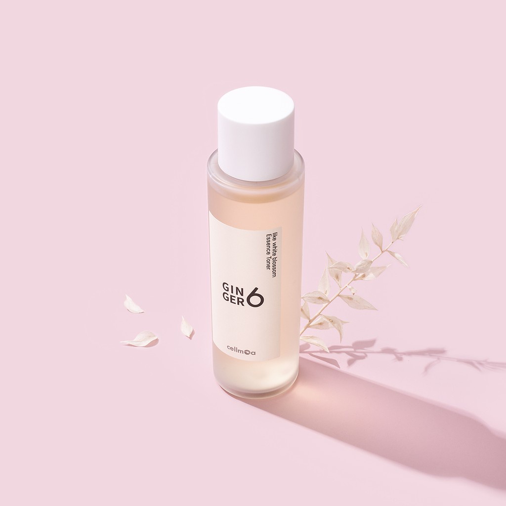 Toner dưỡng da trắng hồng từ gừng GINGER6 like white blossom Essence Toner 150ml - Date 08/07/2024