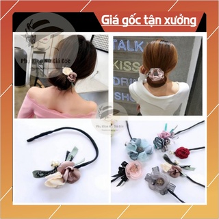 [HOT TREND] Dụng Cụ Quấn Tóc/ Dụng Cụ Búi Tóc Nữ Hình Hoa Siêu Dễ Thương Và Chắc Chắn