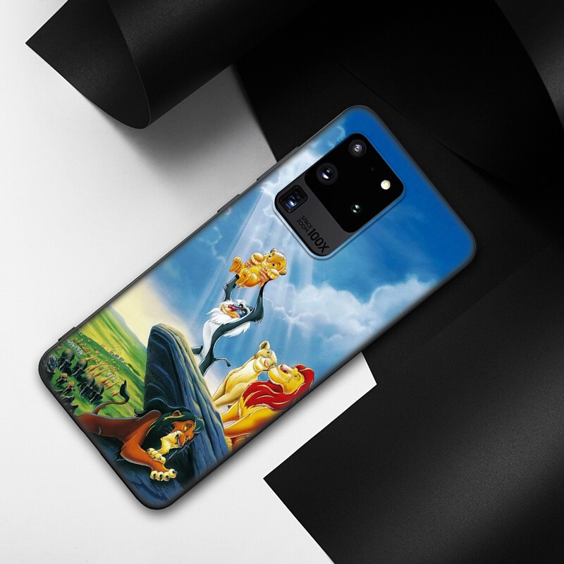 Samsung Galaxy S10 S9 S8 Plus S6 S7 Edge S10+ S9+ S8+ Casing Soft Case 120LU The Lion King mobile phone case