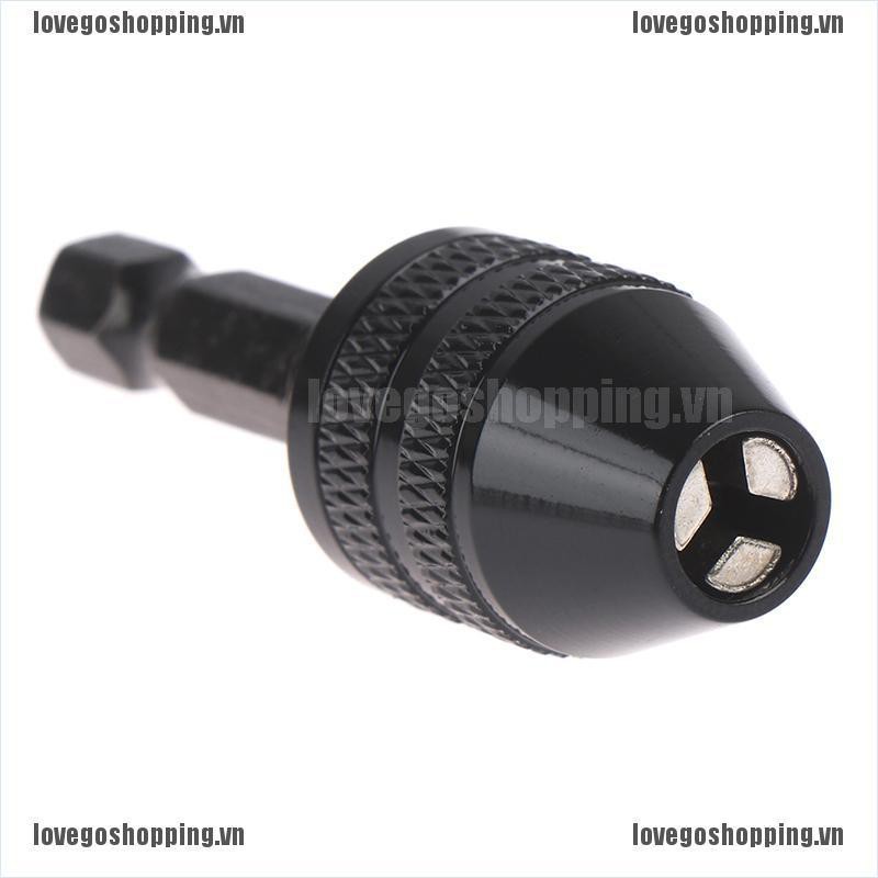 Đầu Kẹp Mũi Khoan 0.3-3.6mm Chuôi 1 / 4 "