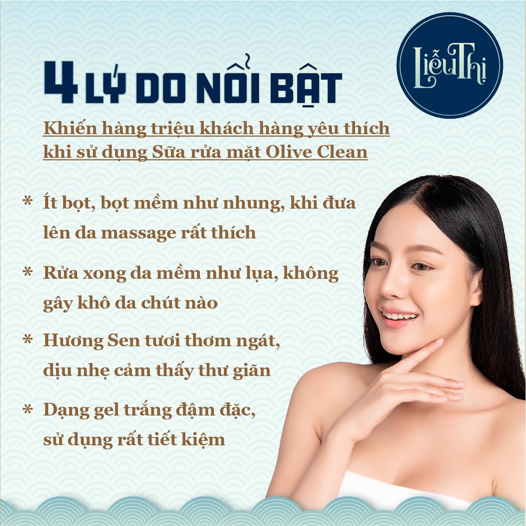 Sữa Rửa Mặt Qủa Olive - Sạch Sâu, Mềm Da, Le'Orga 75ml - 120ml | BigBuy360 - bigbuy360.vn