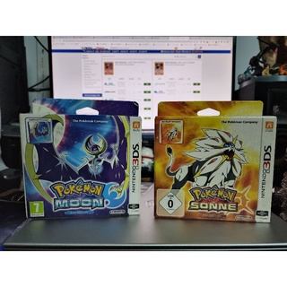 Set Game 3ds Pokemon Sonne + Pokemon Moon