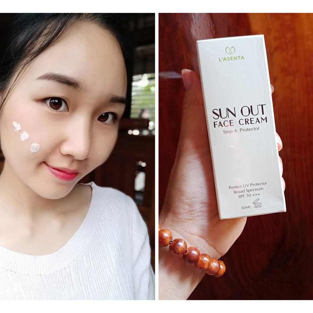 Kem Chống Nắng Vật Lý Bảo Vệ Toàn Diện Lasenta Sun Out Face SPF 50 PA+++ Chống Trôi,Dưỡng Trắng Lên Tone Da | BigBuy360 - bigbuy360.vn