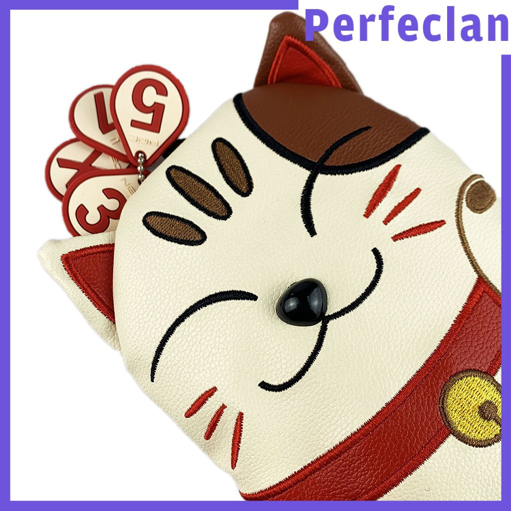 Bộ 4 Bọc Đầu Gậy Đánh Golf Họa Tiết Hoạt Hình Dễ Thương