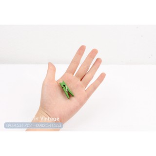 Kẹp gỗ nhiều màu