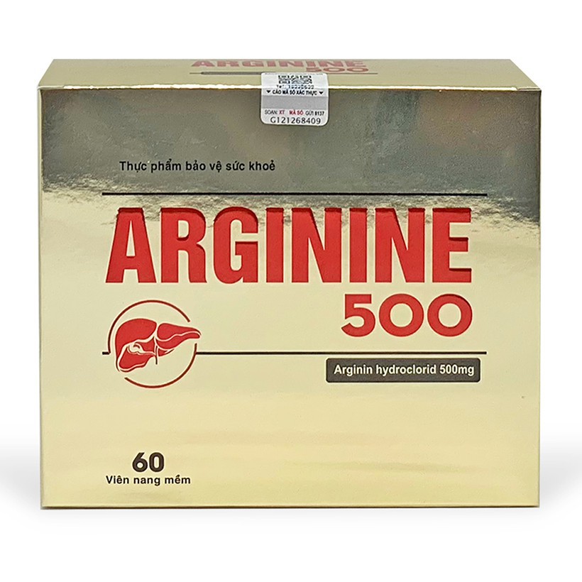 Viên Uống Bổ Gan Arginine 500