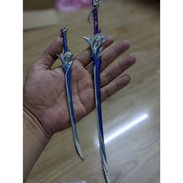 Mô hình móc khóa Haran Geppaku Futsu Trấn Ayato Genshin Impact 22-29cm