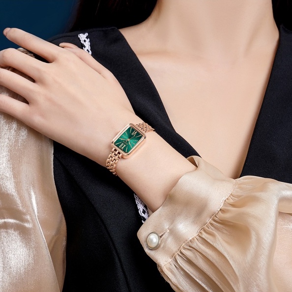 Đồng hồ nữ Julius JA-1350 dây thép | Julius Official