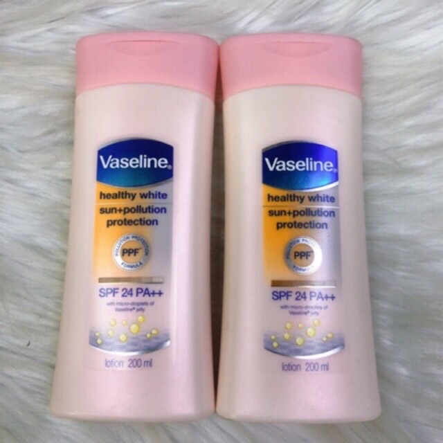 Sữa dưỡng thể Vaseline Healthy White SPF 24 PA ++ (200ml)