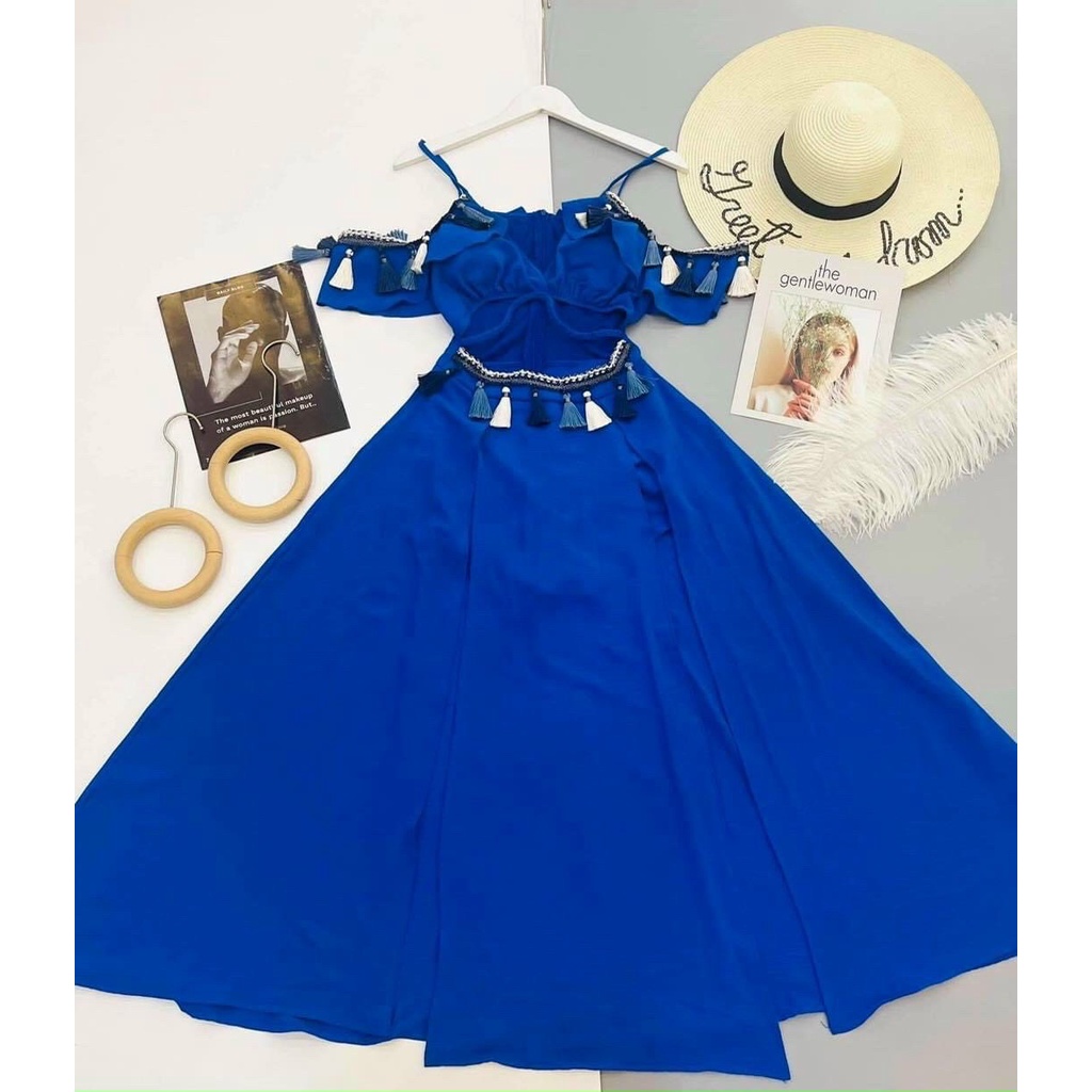 Đầm Maxi Vintage Nhiều Mẫu Đi Biển Du Lịch Chụp Ảnh Sống Ảo Cực Sang Bin Sports MA004