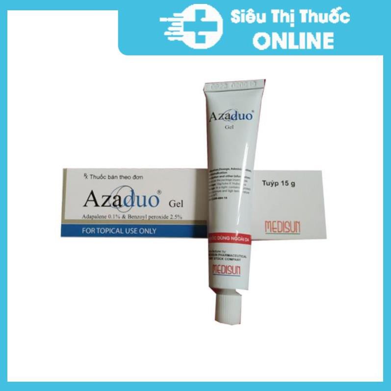 Kem Azaduo gel 15g