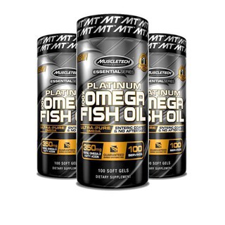 MuscleTech Platinum 100% Fish Oil 100 Viên