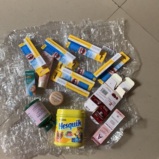 Combo gồm dưỡng mi dài +phấn muose+colagen 90v+caccao+kem nám+nhỏ mũi navisin