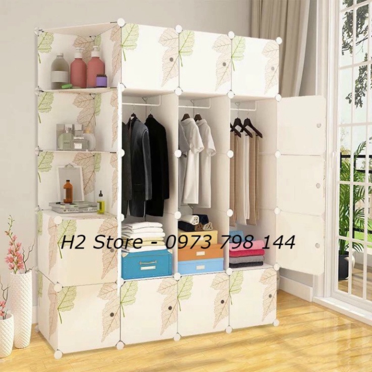 [NHIỀU LỰA CHỌN] TỔNG KHO TỦ NHỰA LẮP GHÉP  20 Ô (BAO GỒM 3 KỆ) ĐỂ ĐỒ ĐA NĂNG CHO BÉ THÔNG MINH sâu 47cm