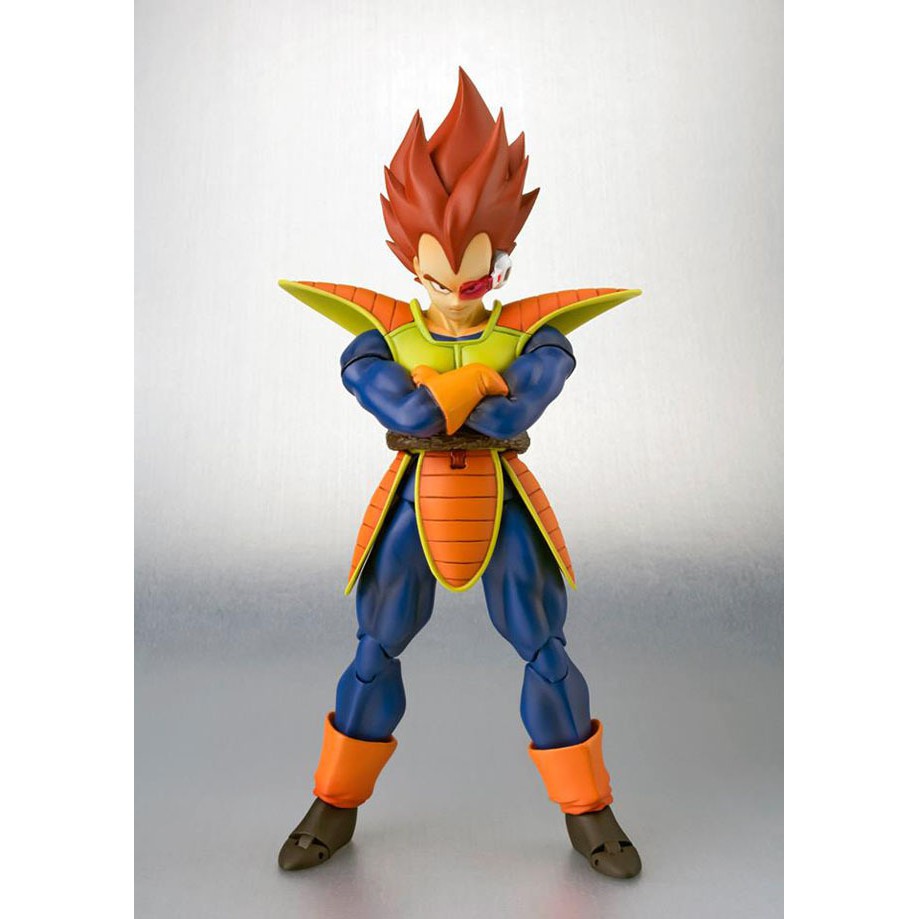 [Hàng có sẵn-Xả hàng tăng doanh số] Mô hình khớp cử động Dragon Ball SHF Vegeta Fighting Suit Bida cao 15cm