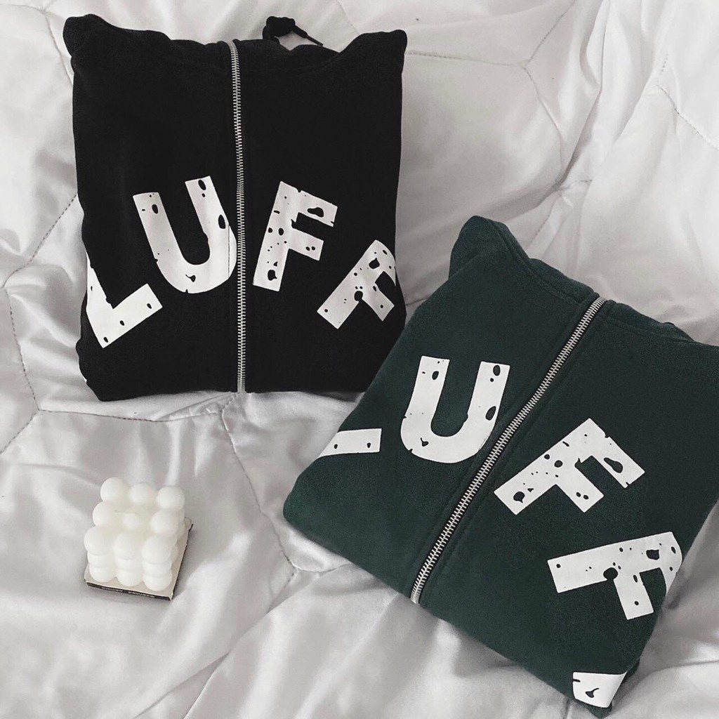 Áo khoác nỉ FLUFFY. Áo nỉ kéo khóa  2 lớp dày dặn mũ to Unisex. Hàng VNXK chất đẹp. | BigBuy360 - bigbuy360.vn