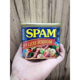 Thịt hộp hormel spam less sodium 340g